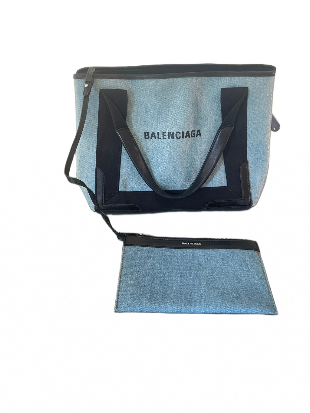 Balenciaga Navy Cabas