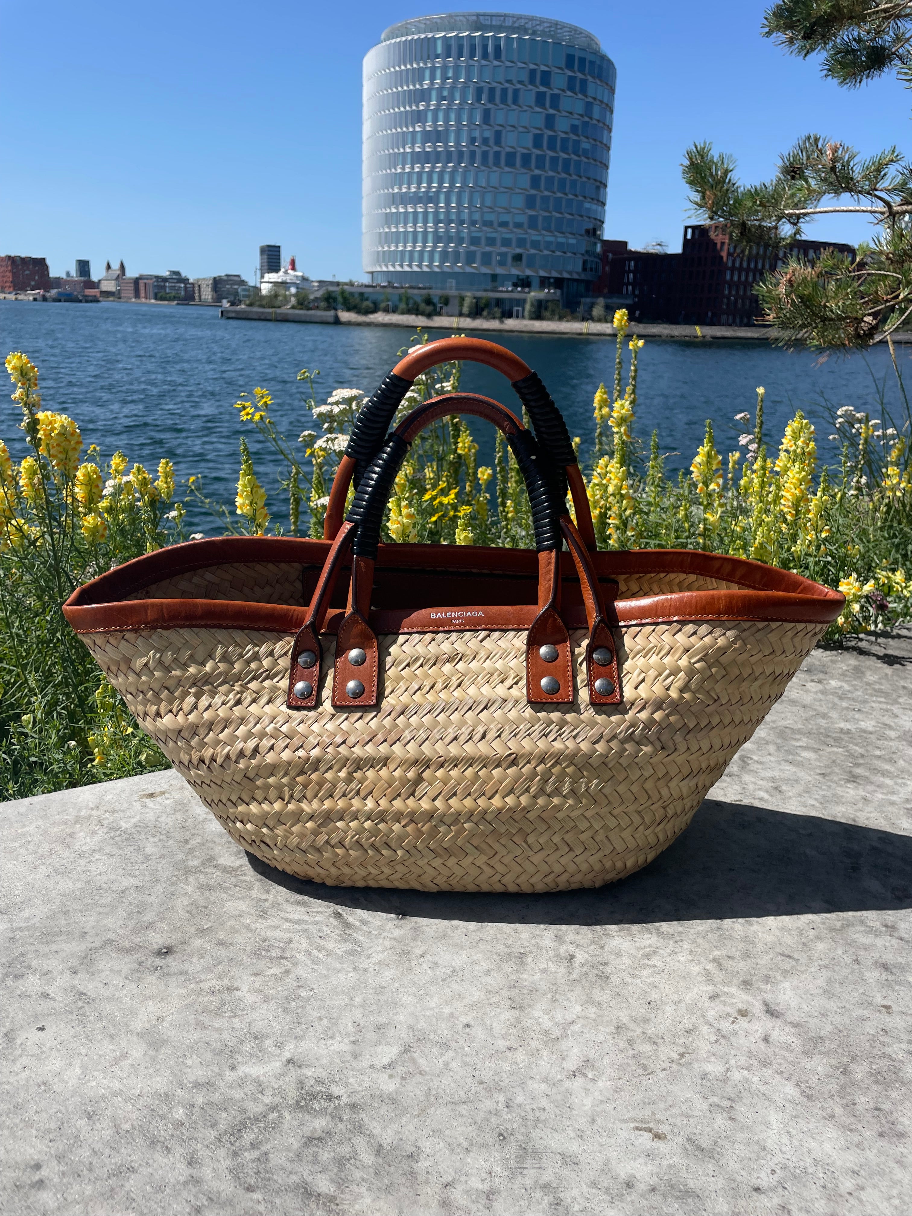 Balenciaga Bistrot Panier Tote Bag