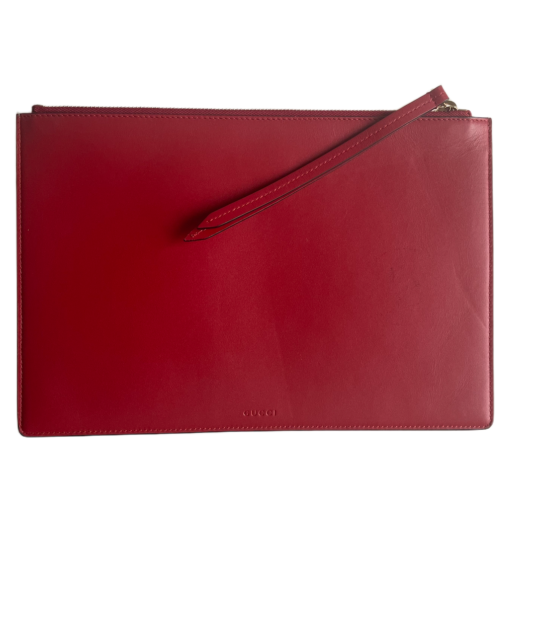 Gucci GG Supreme Bosco clutch – Boston terrier