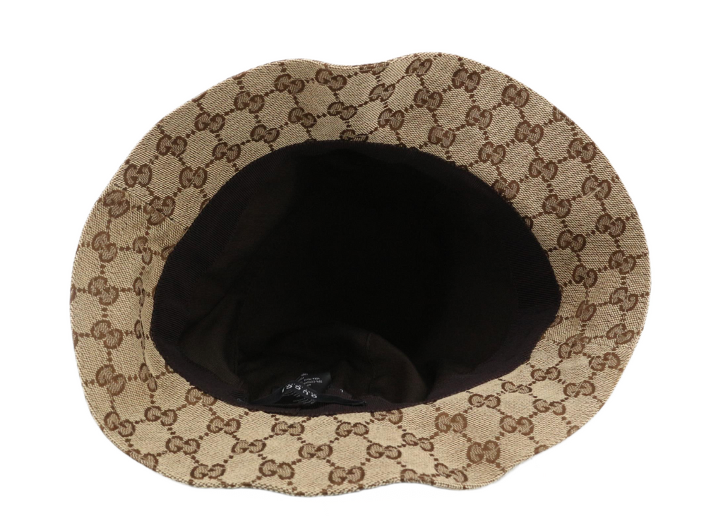 Gucci Canvas Sherry Bucket bøllehat