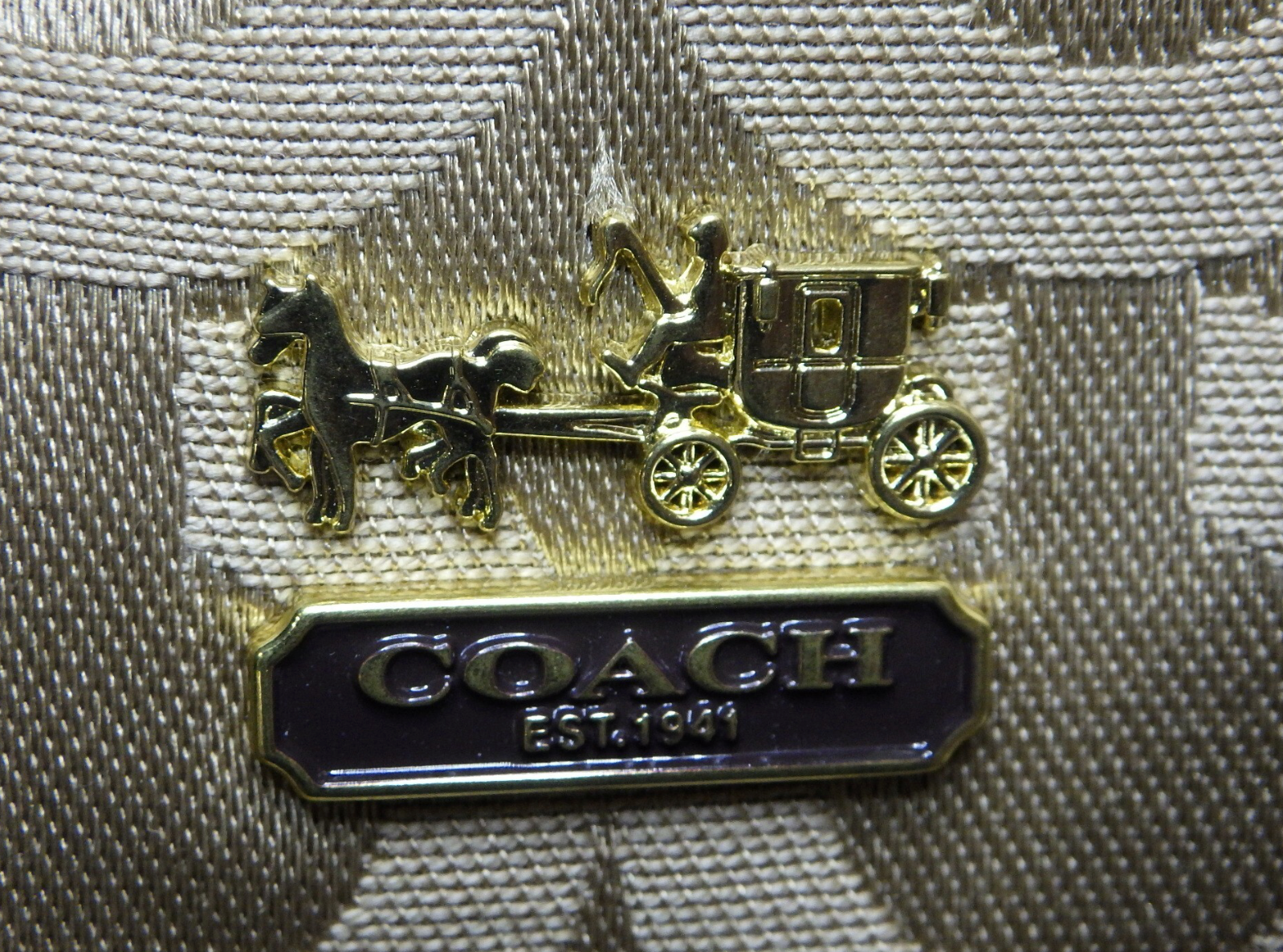 COACH Signature Satchel