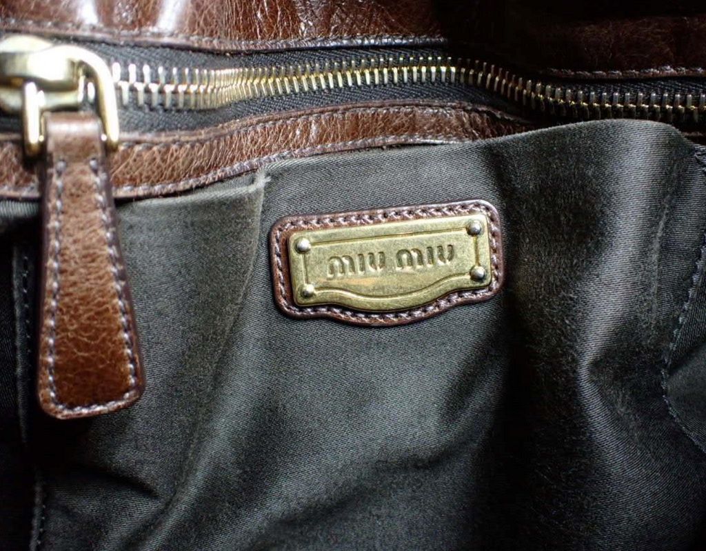 Miu Miu Vitello Lux Shoulder Bag