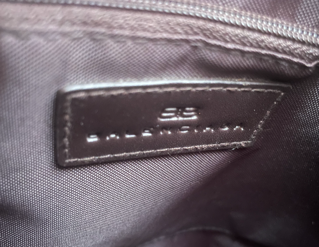 Balenciaga BB monogram tote bag