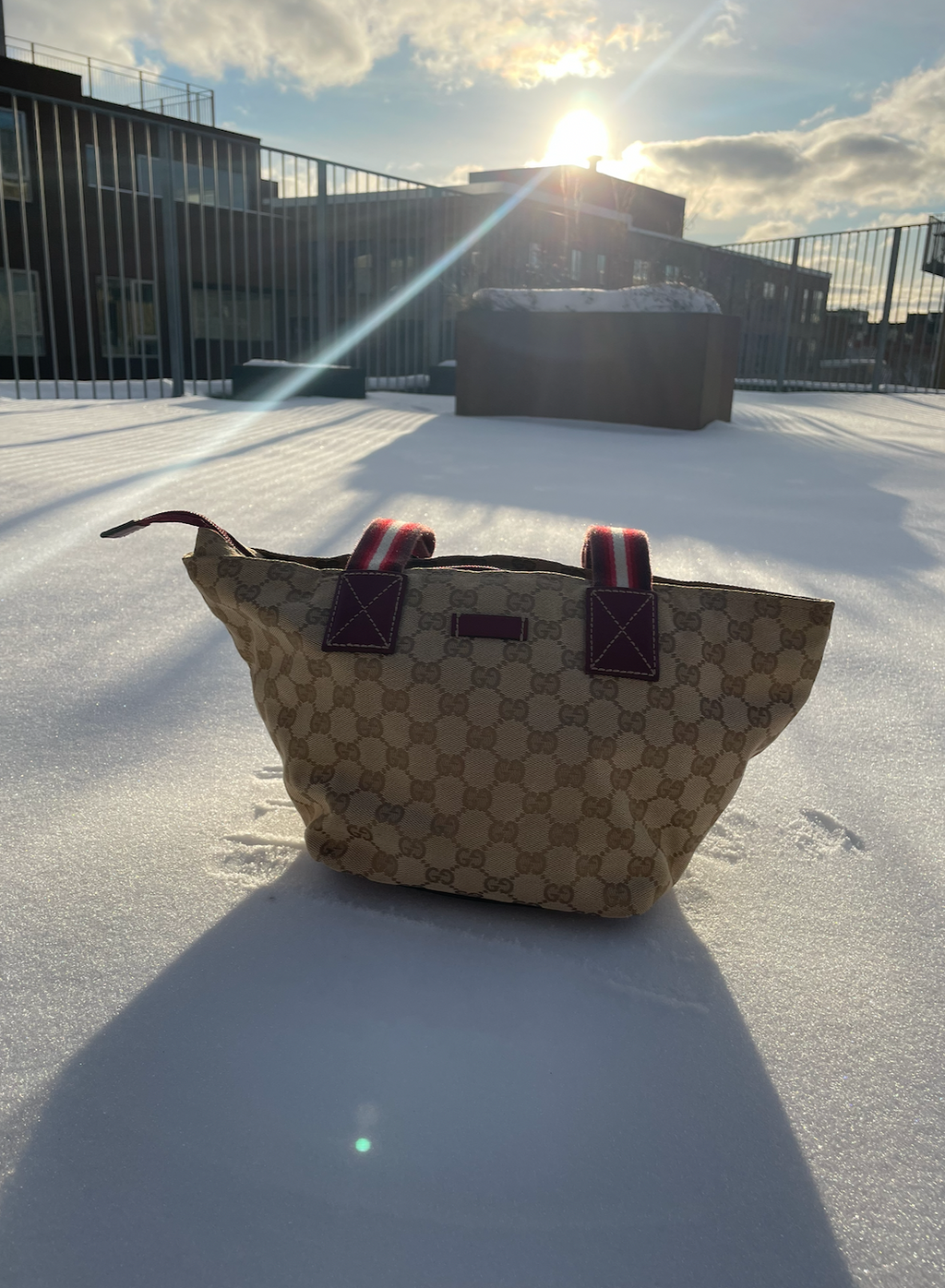 Gucci GG canvas tote