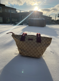 Gucci GG canvas tote