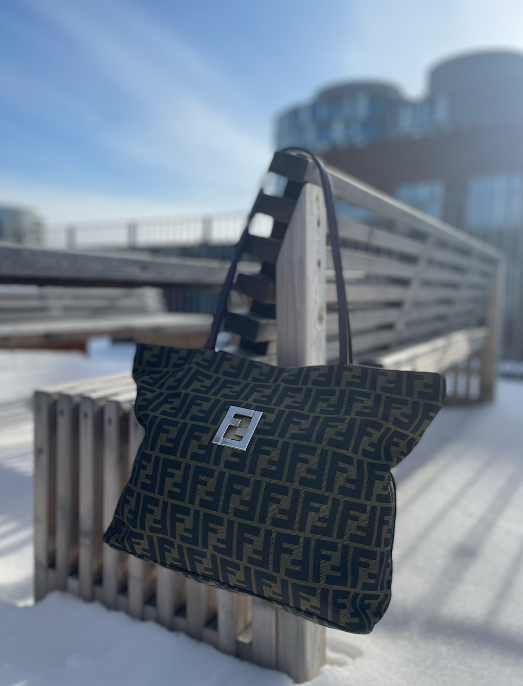 Fendi Zucca tote bag